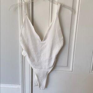 White Tobi bodysuit